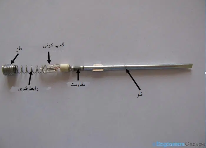 اجزای فازمتر
