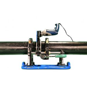 دستگاه جوش پلی اتیلن دستی دو فک با رنده گیربکسی پویا صنعت قابل حمل مدل