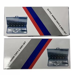 ست حدیده و قلاویز 32 پارچه کراسمن جعبه فلزی