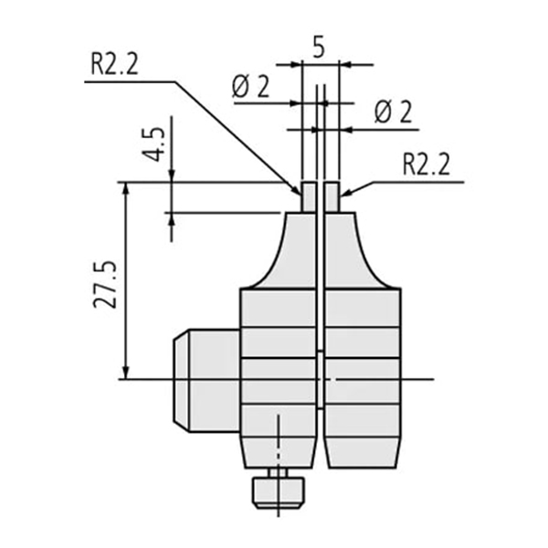 میکرومتر ورنیه 30-5 میلی متر میتوتویو مدل 145-185 میکرومتر ورنیه 30-5 میلی متر میتوتویو مدل 145-185