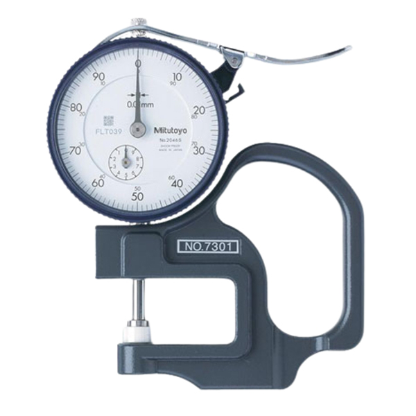 ضخامت سنج عقربهای 10 میلیمتر میتوتویو مدل 7301 ضخامت سنج عقربهای 10 میلیمتر میتوتویو مدل 7301