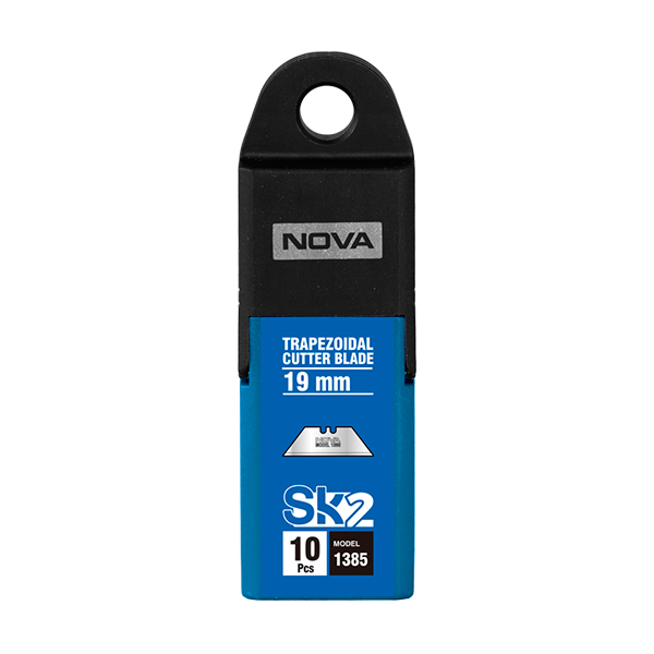 تیغ کاتر 19 میلیمتری نووا ذوزنقهای مدل 1385 تیغ کاتر 19 میلیمتری نووا ذوزنقهای مدل 1385