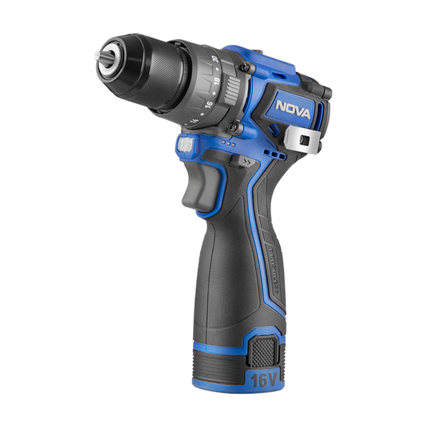 دریل پیچ گوشتی شارژی 16 ولت نووا مدل 5510 براشلس دریل پیچ گوشتی شارژی 16 ولت نووا مدل 5510 براشلس