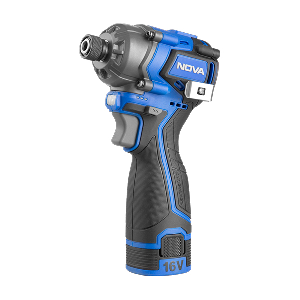 دریل پیچ گوشتی شارژی 16 ولت نووا مدل 5515 براشلس دریل پیچ گوشتی شارژی 16 ولت نووا مدل 5515 براشلس