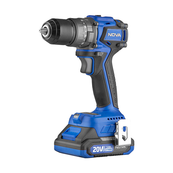 دریل پیچ گوشتی شارژی 20 ولت نووا مدل 5522 براشلس دریل پیچ گوشتی شارژی 20 ولت نووا مدل 5522 براشلس