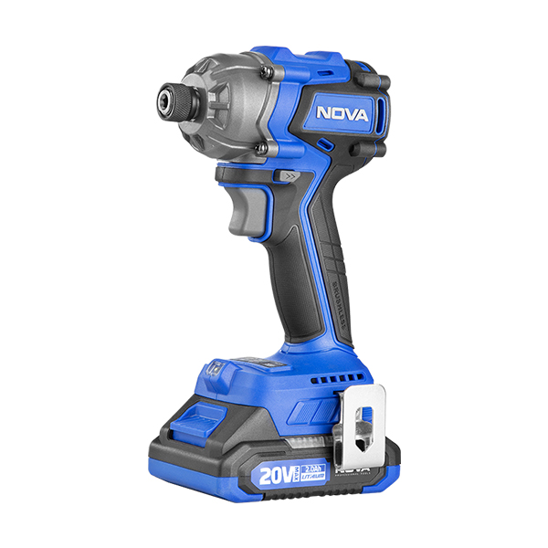 پیچ گوشتی شارژی 20 ولت نووا مدل 5530 براشلس پیچ گوشتی شارژی 20 ولت نووا مدل 5530 براشلس