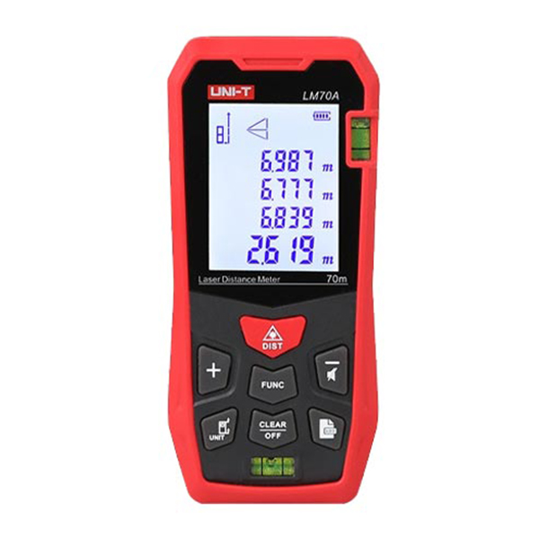 متر لیزری 70 متری یونی تی مدل LM70A متر لیزری 70 متری یونی تی مدل LM70A