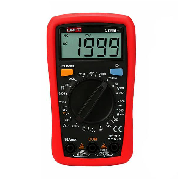 مولتی متر یونی تی مدل UT33BPlus مولتی متر یونی تی مدل UT33BPlus