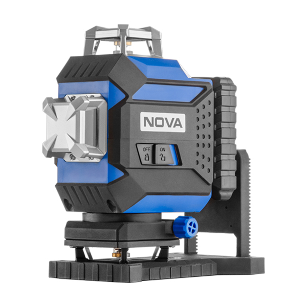 تراز لیزری شارژی چهار خط سبز 360 درجه نووا مدل 2677G تراز لیزری شارژی چهار خط سبز 360 درجه نووا مدل 2677G