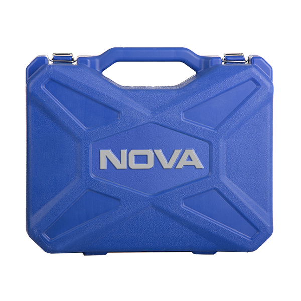 تراز لیزری شارژی چهار خط سبز 360 درجه نووا مدل 2677G تراز لیزری شارژی چهار خط سبز 360 درجه نووا مدل 2677G