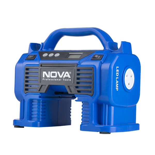مینی کمپرسور فندکی شارژی 12 ولت نووا مدل 9160 مینی کمپرسور فندکی شارژی 12 ولت نووا مدل 9160