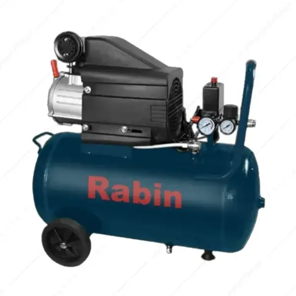 کمپرسور روغنی 25 لیتری رابین مدل R2825P کمپرسور 25 لیتر رابین روغنی مدل R2825P