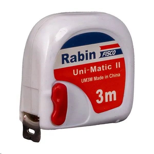 متر 3 متری رابین مدل R7203 طرح فیسکو متر 3 متری رابین طرح فیسکو مدل R7203